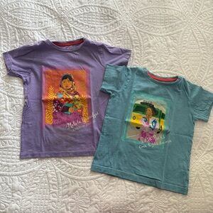 Piccolina Size 4T 5/6 Malala Rosa Parks Graphic Tees Shirts